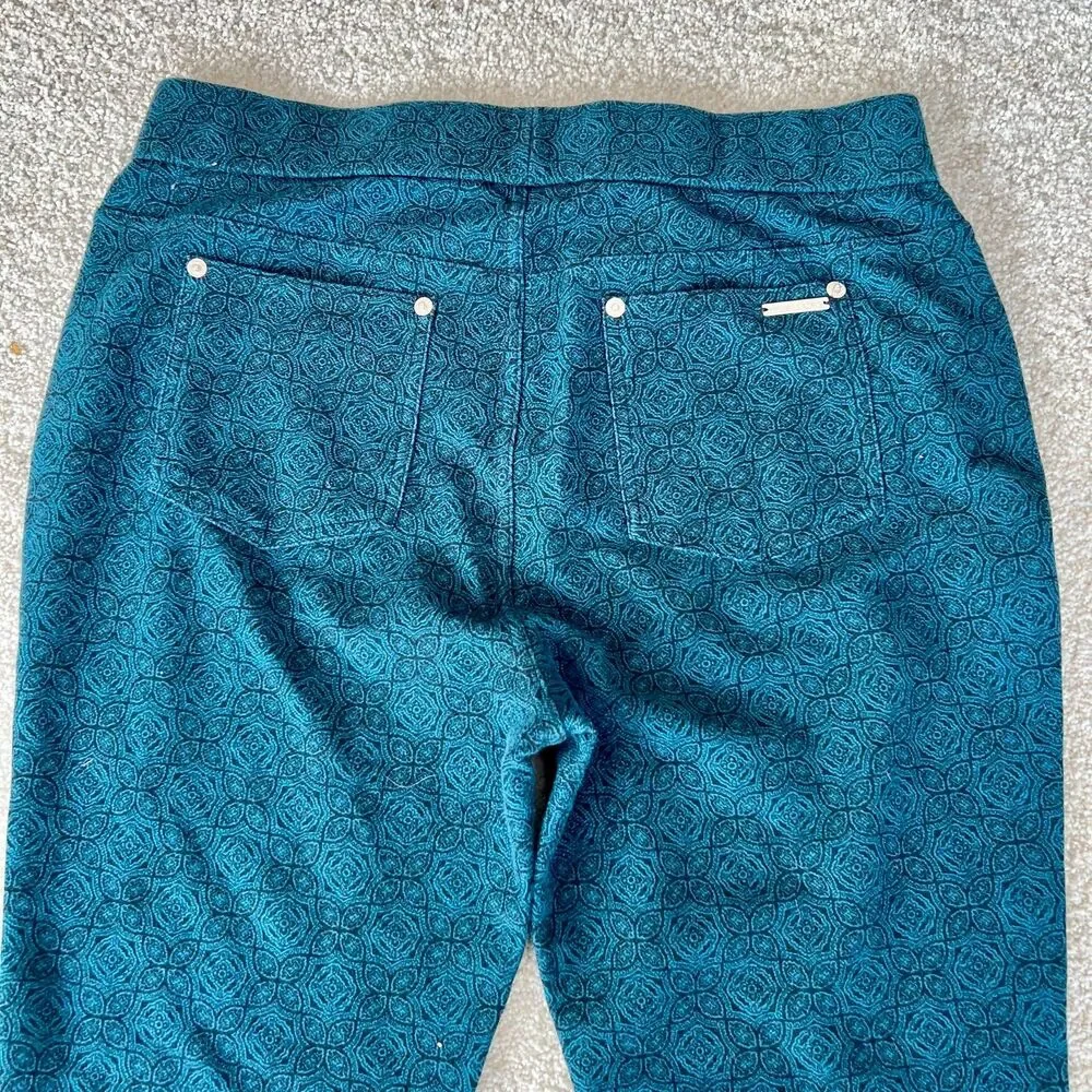 Michael Kors Printed Mid-Rise Leggings/Pants Size M